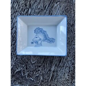 Limoge France Trinket Dish from Hotel Le‎ D'Avaugour